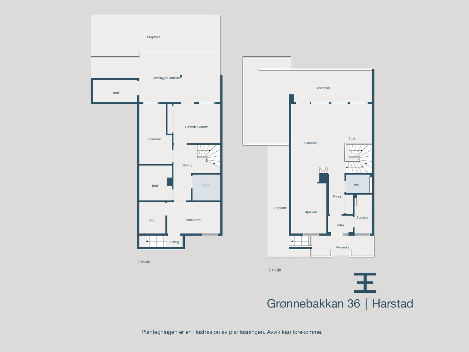 Plantegninger samlet Galleribilde