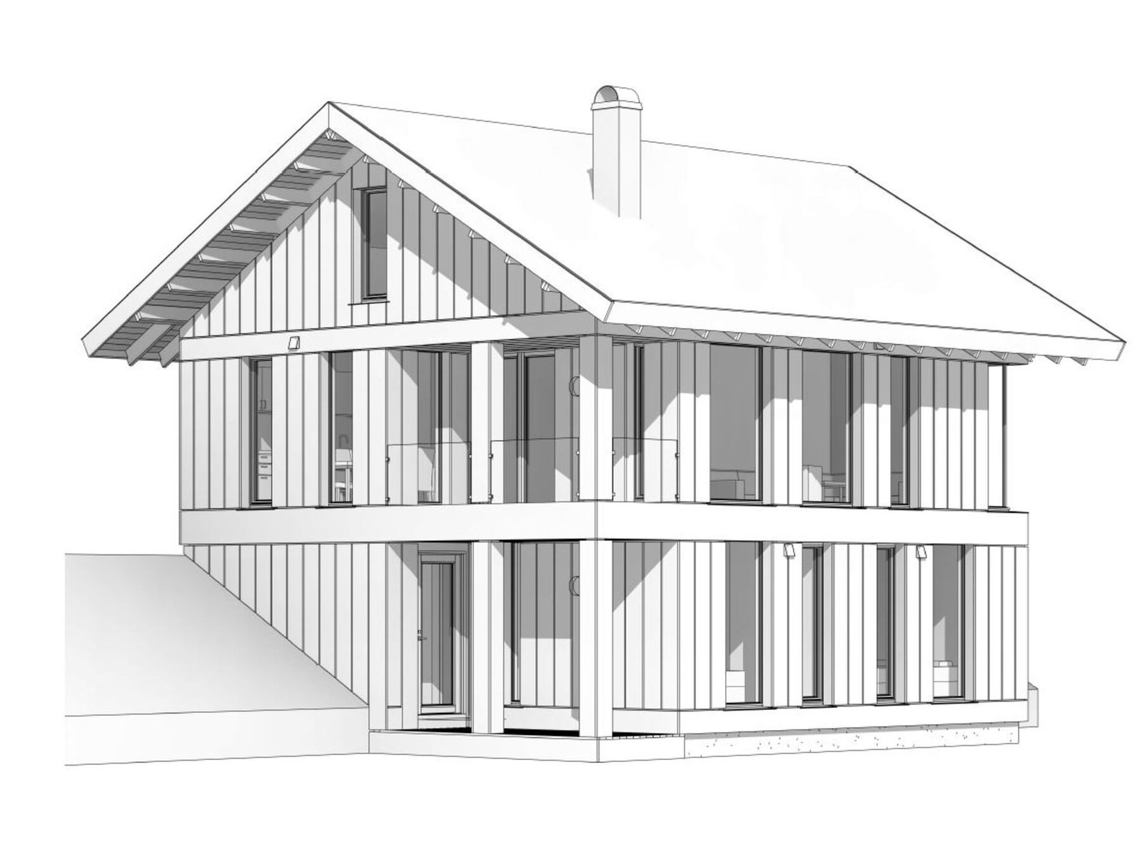 Perspektiv av Vy14 UH Galleribilde