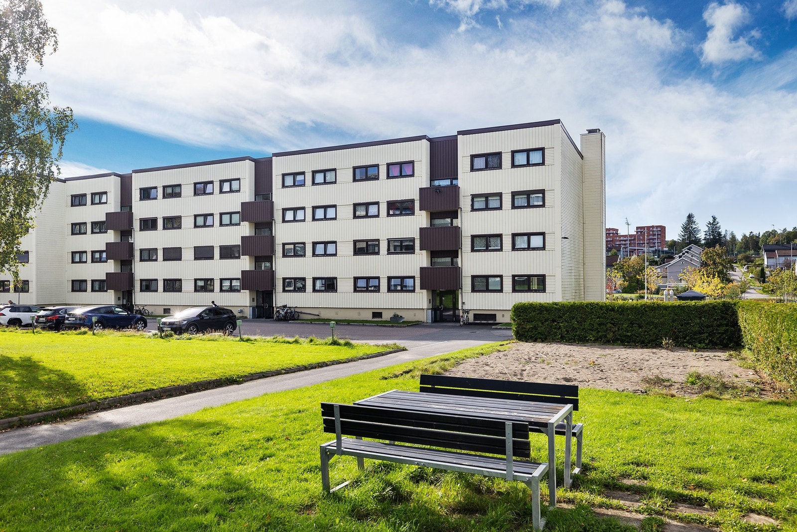 Pent opparbeidede fellesområder. Galleribilde