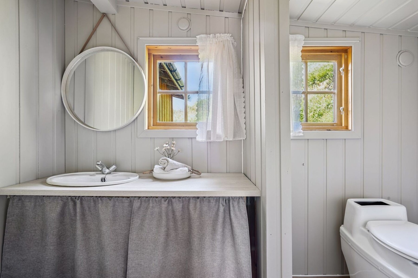 Dette rommet er nylig innredet som et bad og måler 3 kvadratmeter. Galleribilde