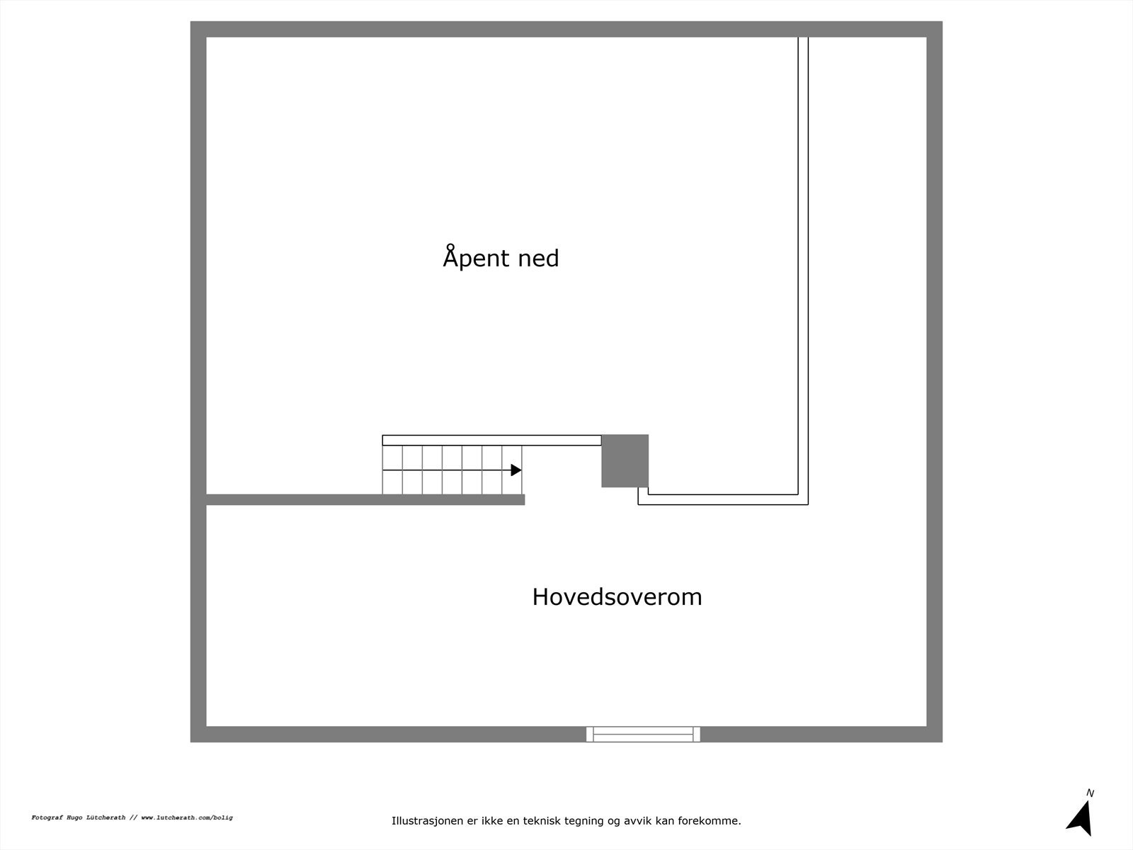 Plantegning hems Galleribilde