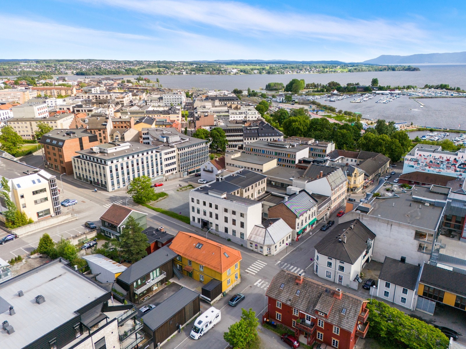 Dronefoto Galleribilde