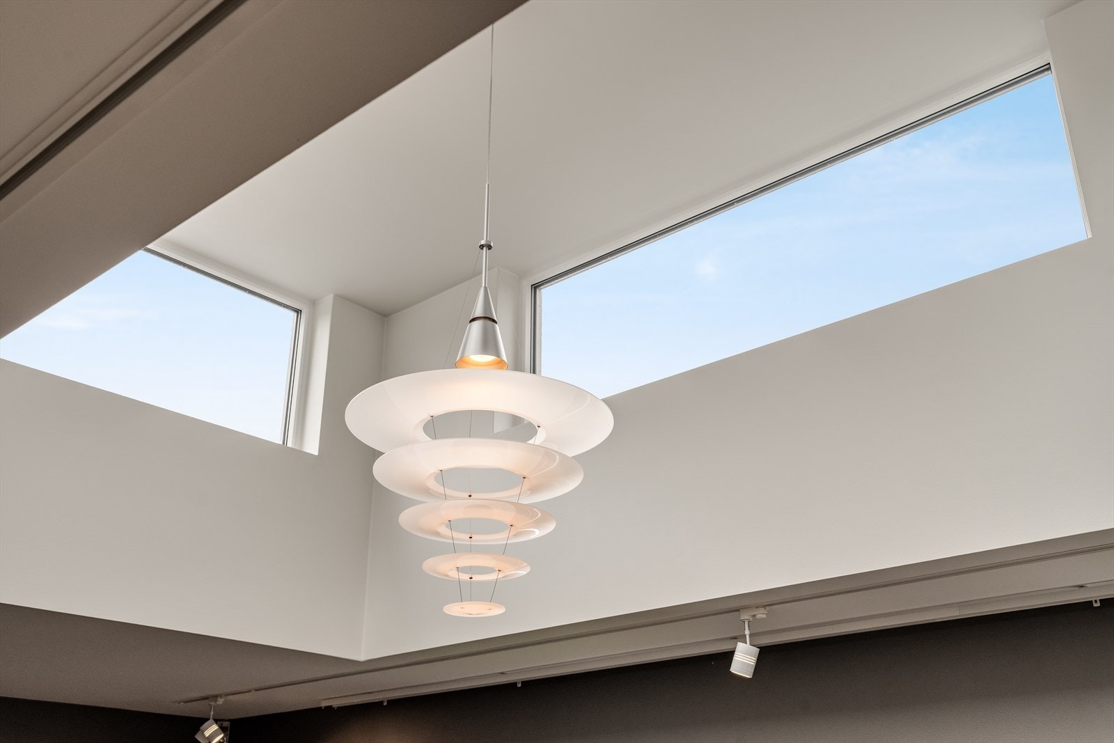 Lysinnslipp fra kuppelen i taket Galleribilde