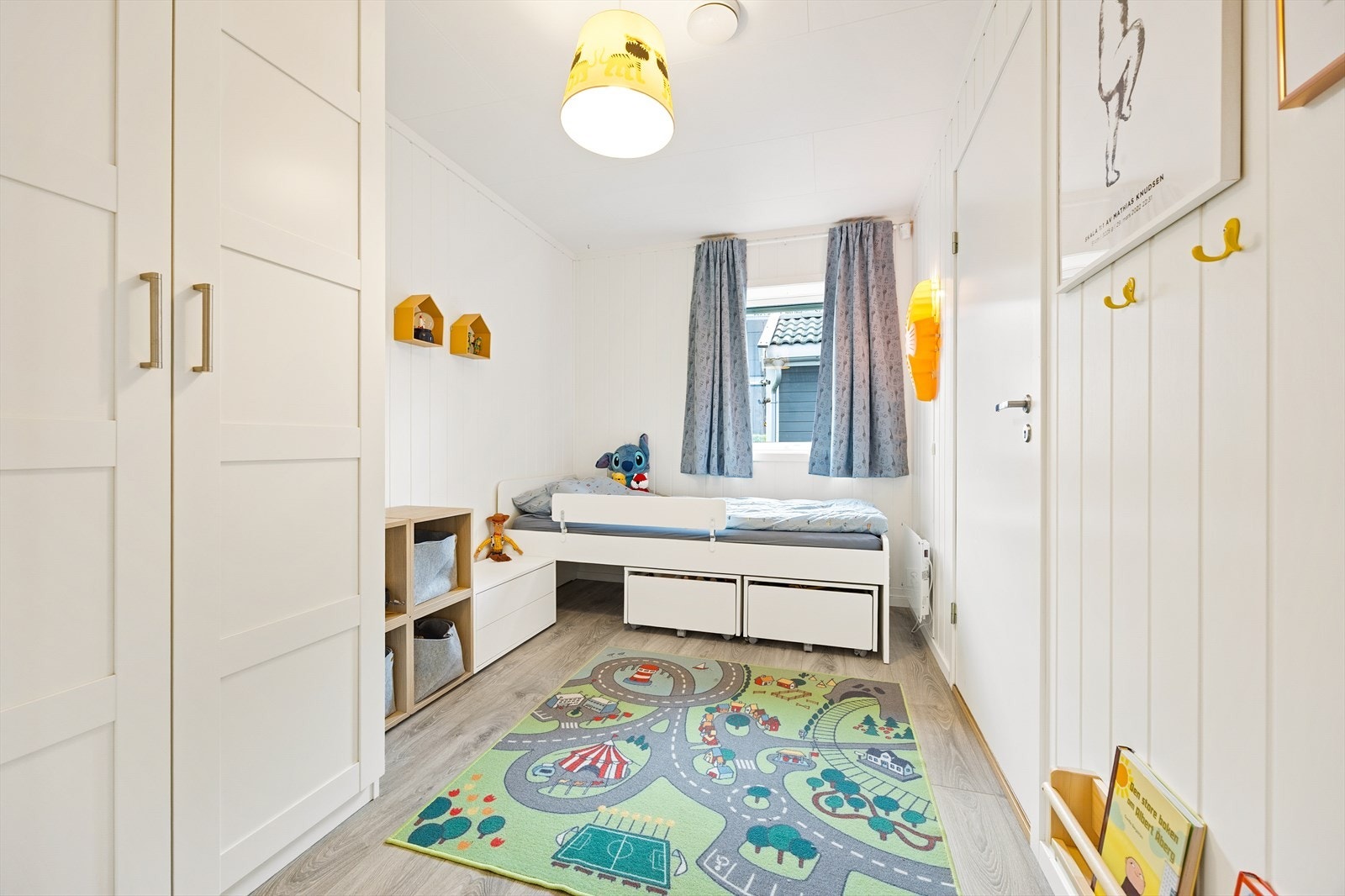 Det tredje soverommet egner seg godt som barnerom, gjesterom eller kontor. Galleribilde