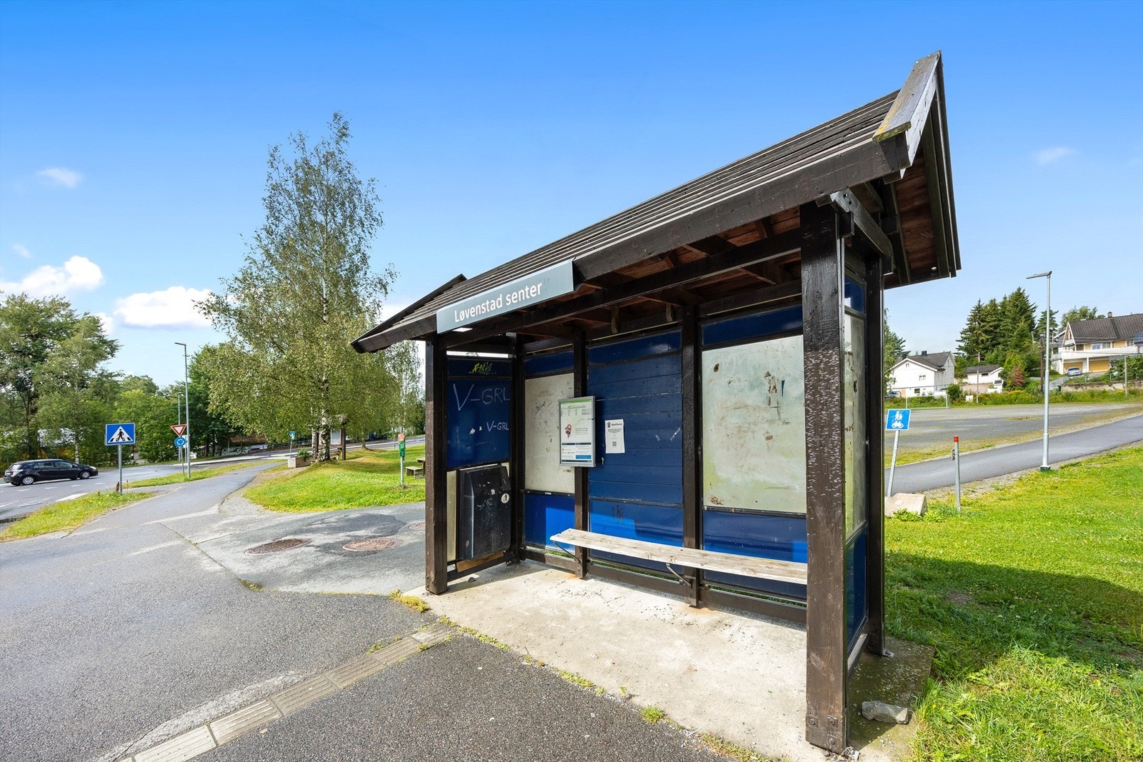 Gangavstand til bussholdeplass Galleribilde
