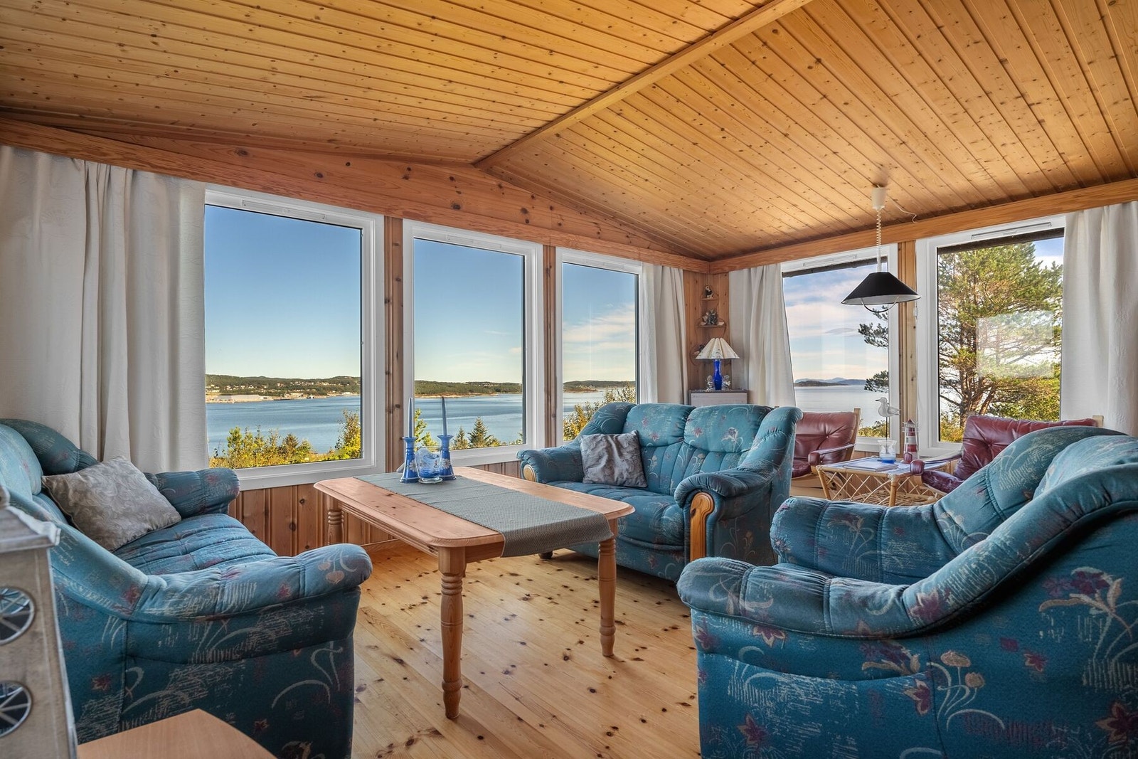 Hytta har et bruksareal på 77 kvm., på ett plan Galleribilde