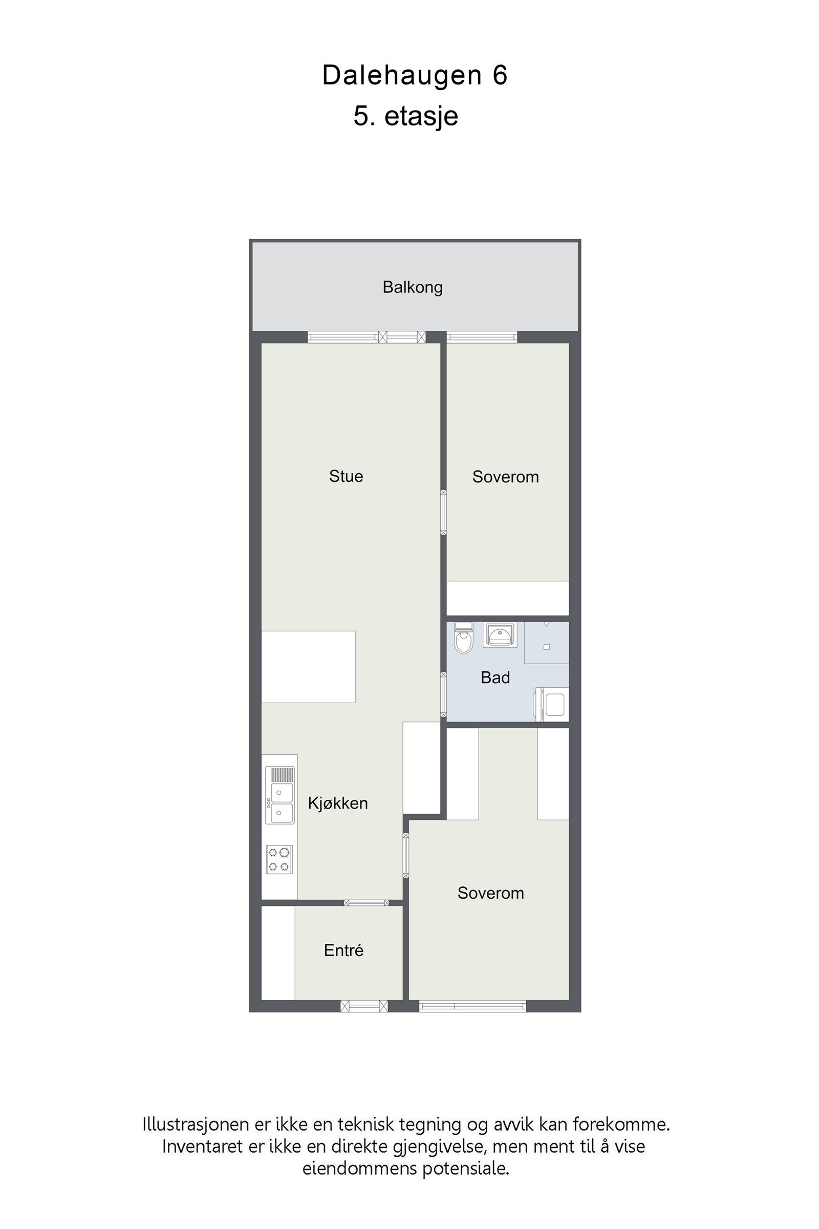 Plantegning. Galleribilde