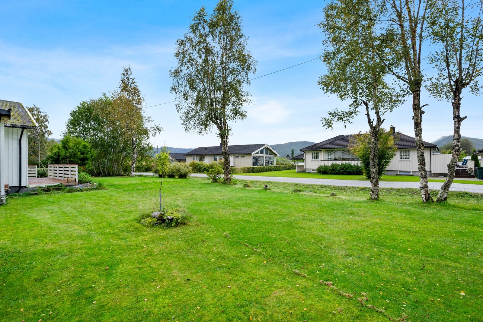 Her kan man nyte gode solforhold. Galleribilde