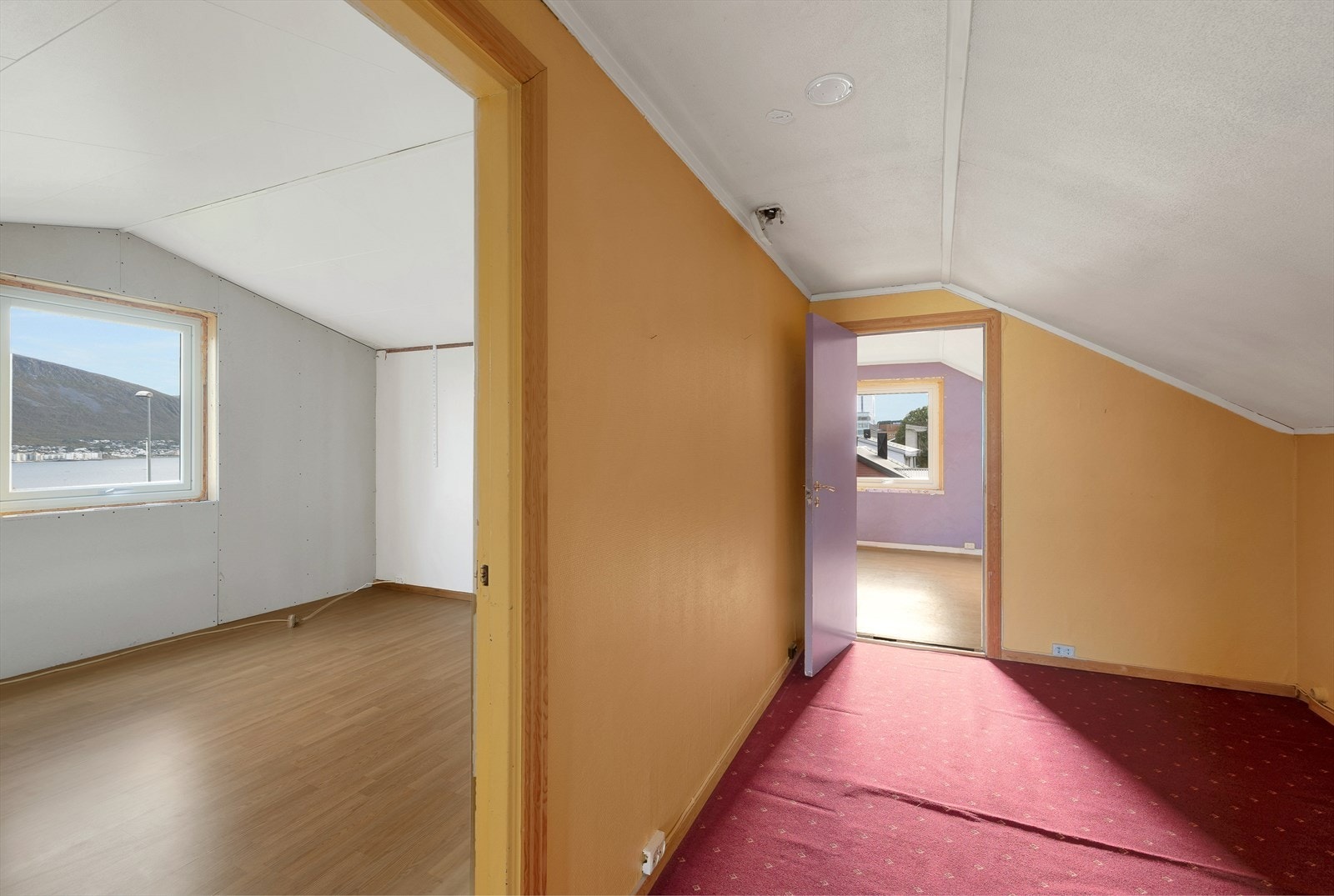 Loft med 3 soverom - her trengs oppussing. Galleribilde