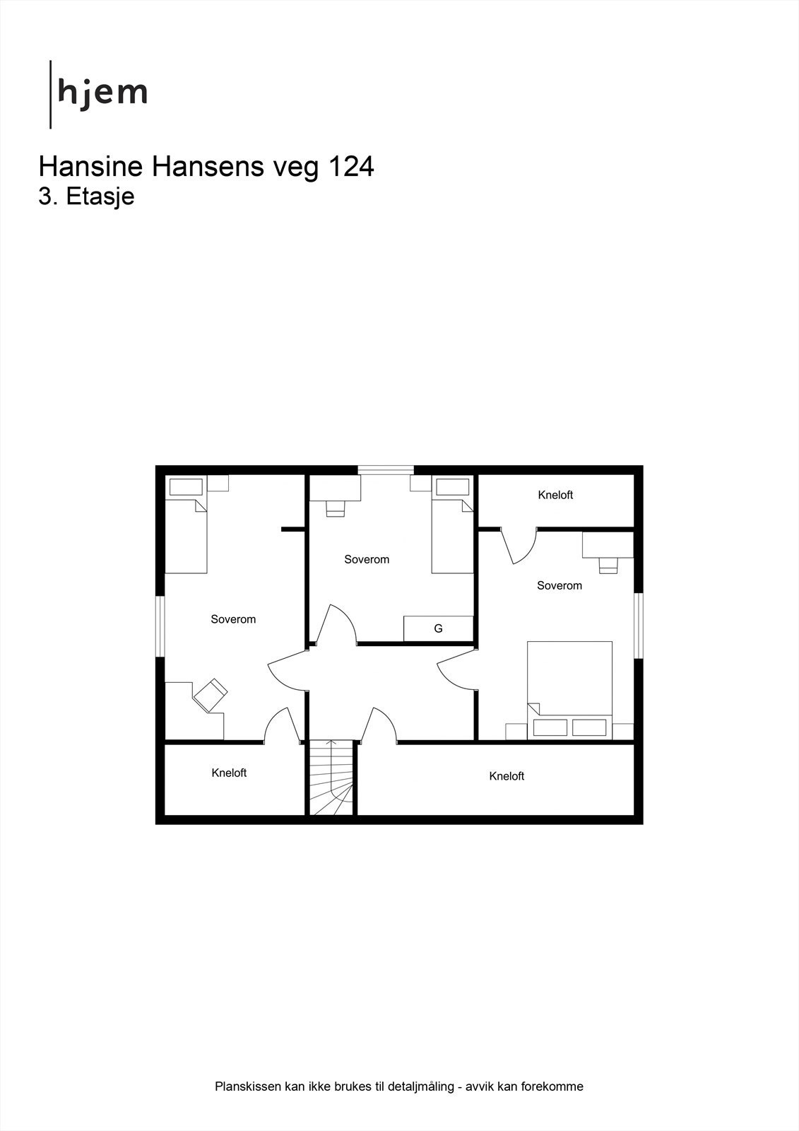 Hansine Hansens veg 124 - Loft. Galleribilde