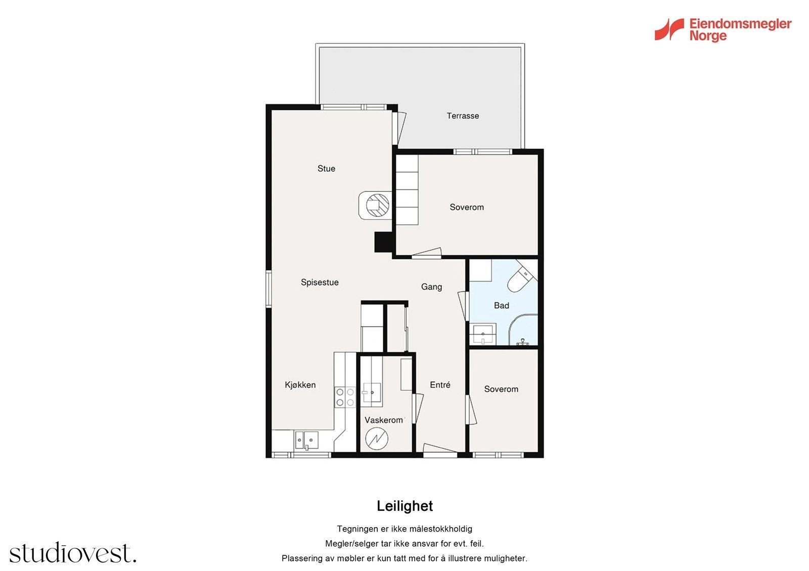 Planskisse. Galleribilde