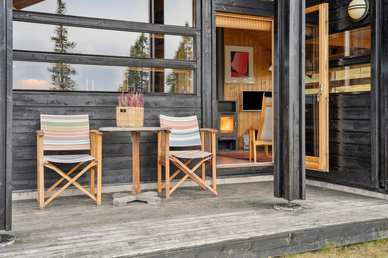 Terrasse Galleribilde