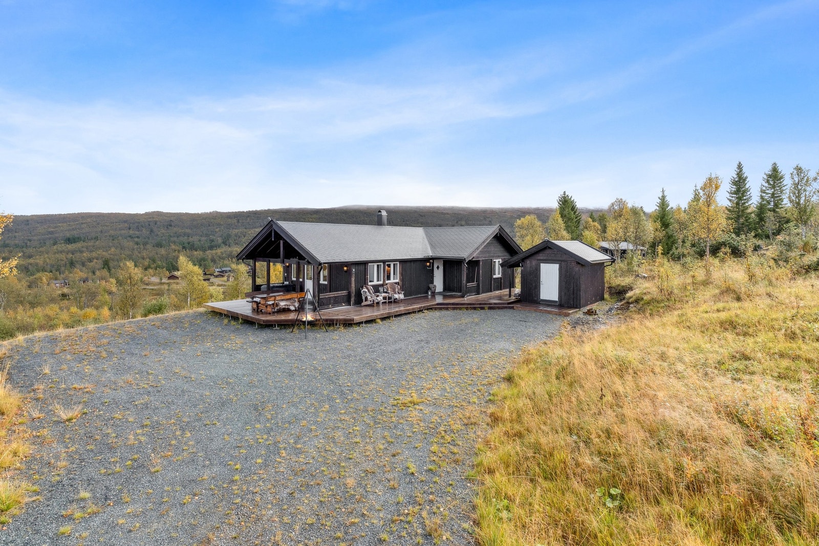 Området byr på vakker natur og rolige omgivelser - perfekt for deg som ønsker rekreasjon i fjellheimen. Galleribilde
