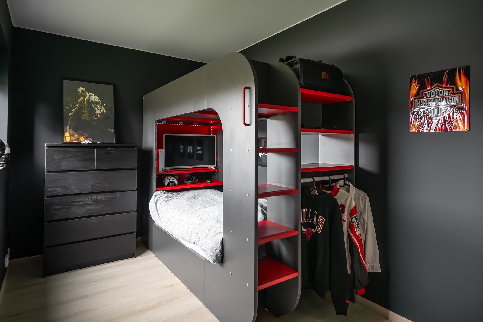 Alle soverommene har praktisk utforming og er enkle å møblere etter egen ønske. Galleribilde