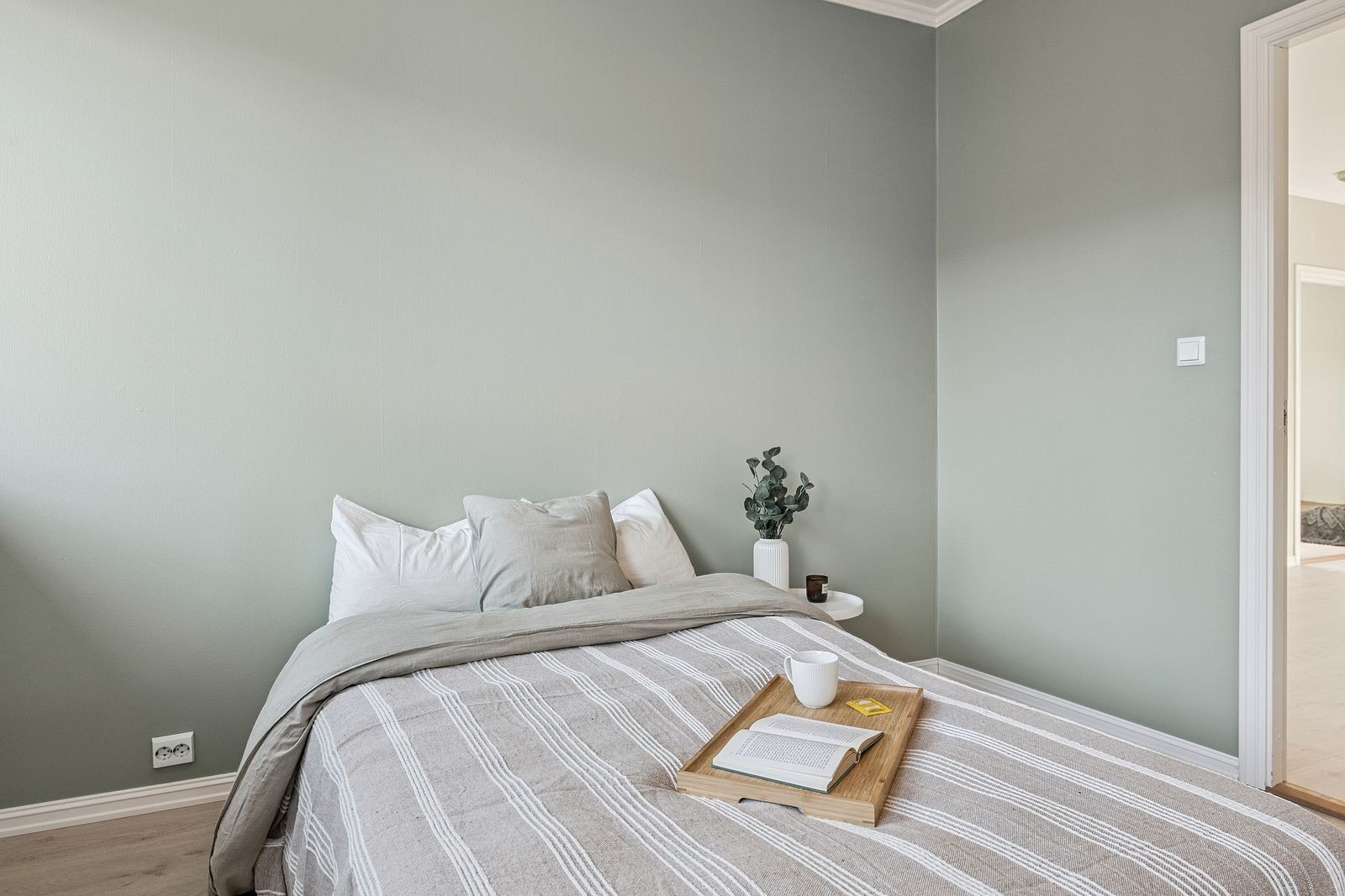 Praktisk nærhet til bad og stue. Galleribilde