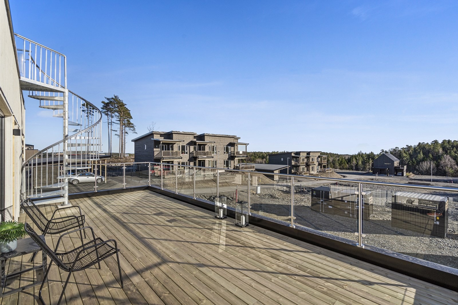 Stor veranda mot vest - Utsikt og sol Galleribilde