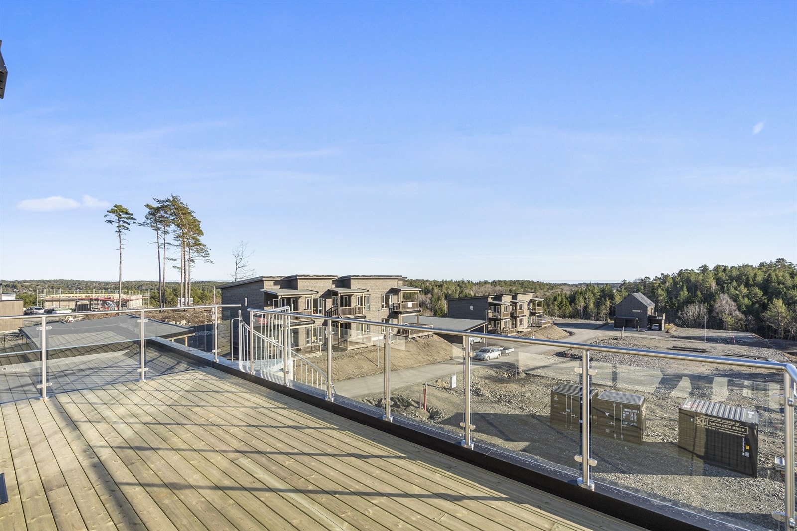 Terrassse mot vest Galleribilde