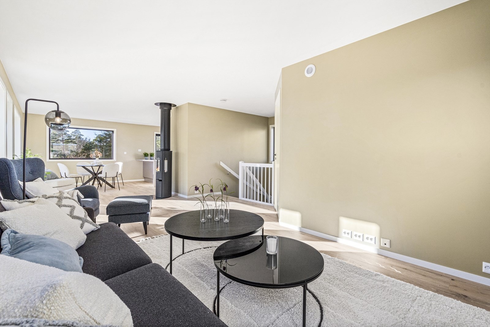 Romslig stue Galleribilde