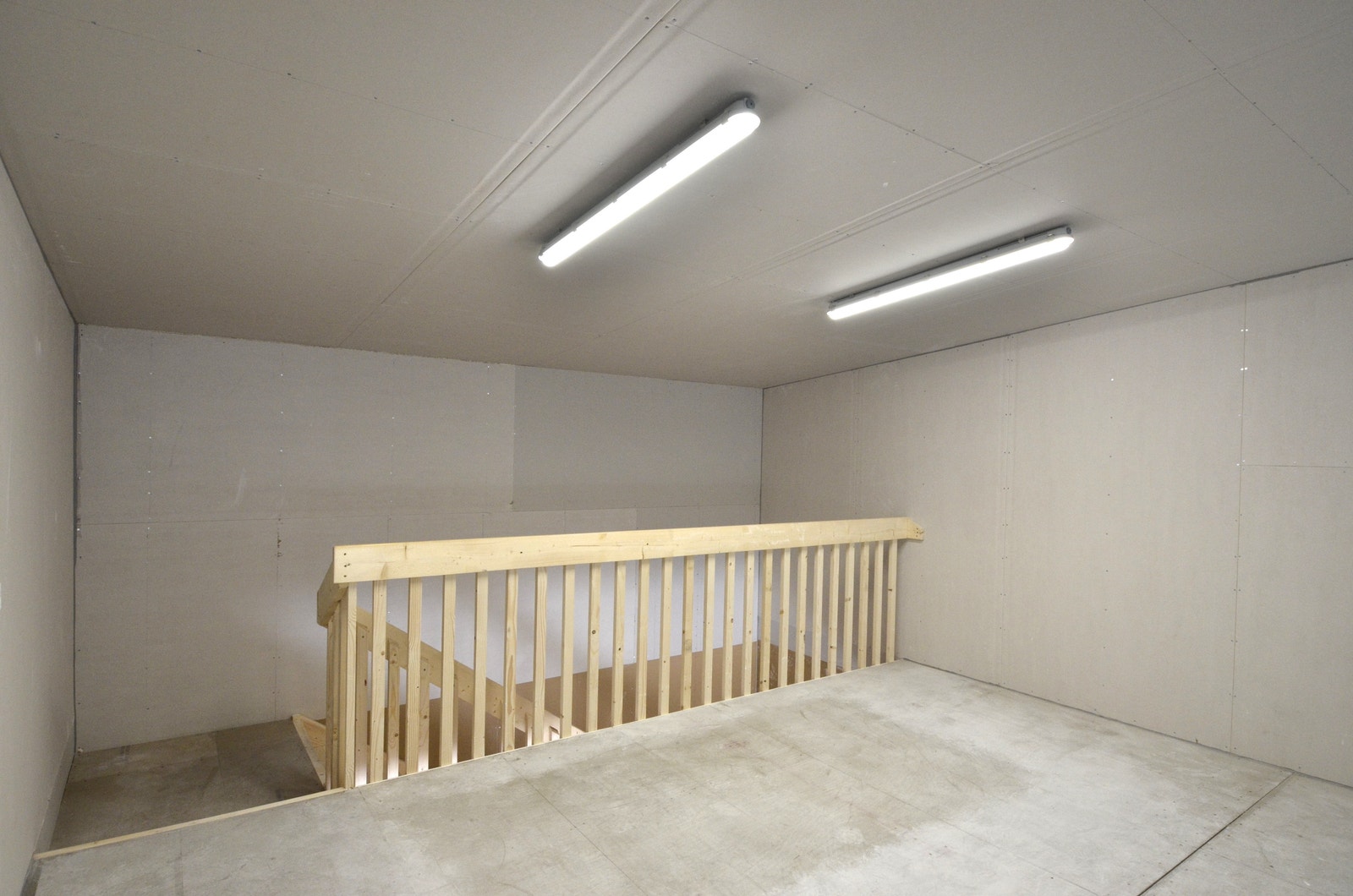 Trappeløsning fra en av seksjonene. Galleribilde