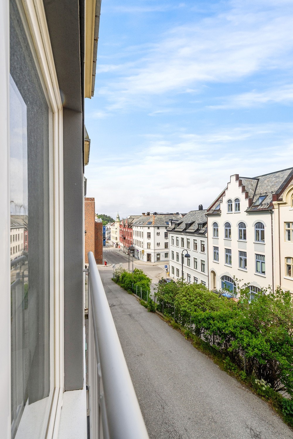 Utsikt fra den franske balkongen. Galleribilde