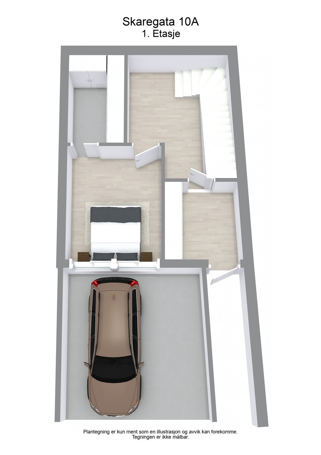 Skaregata 10A - 3D - 1. Etasje Galleribilde