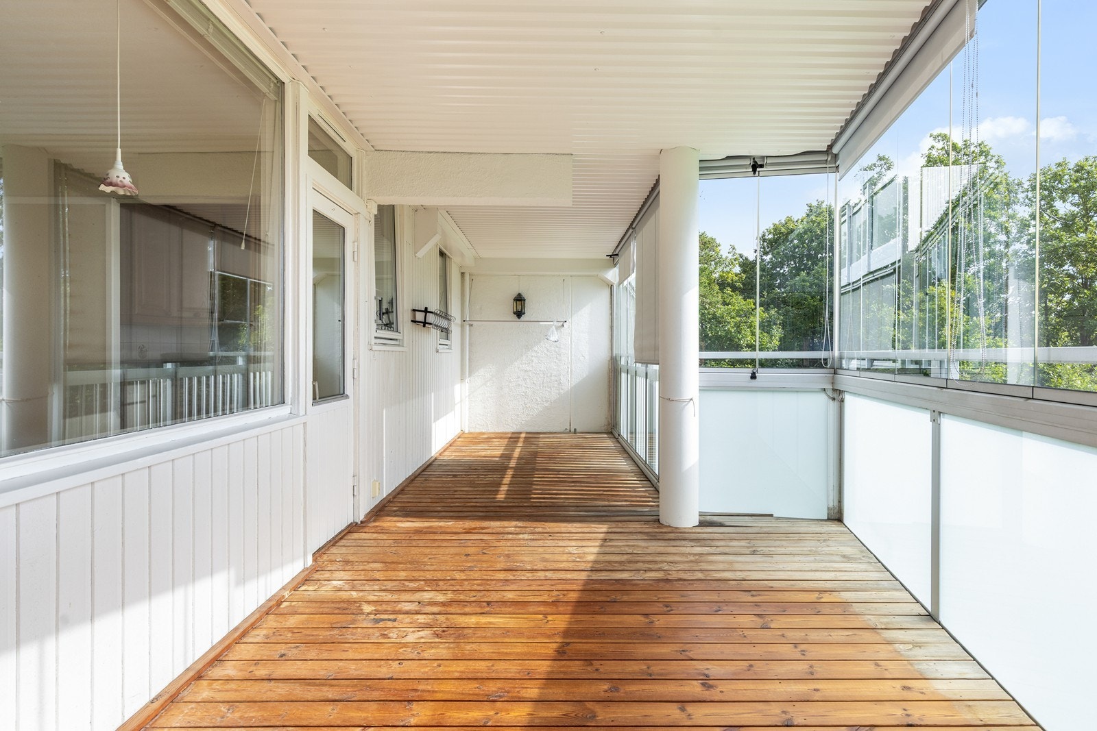 Verandaen er på 20 m2 Galleribilde