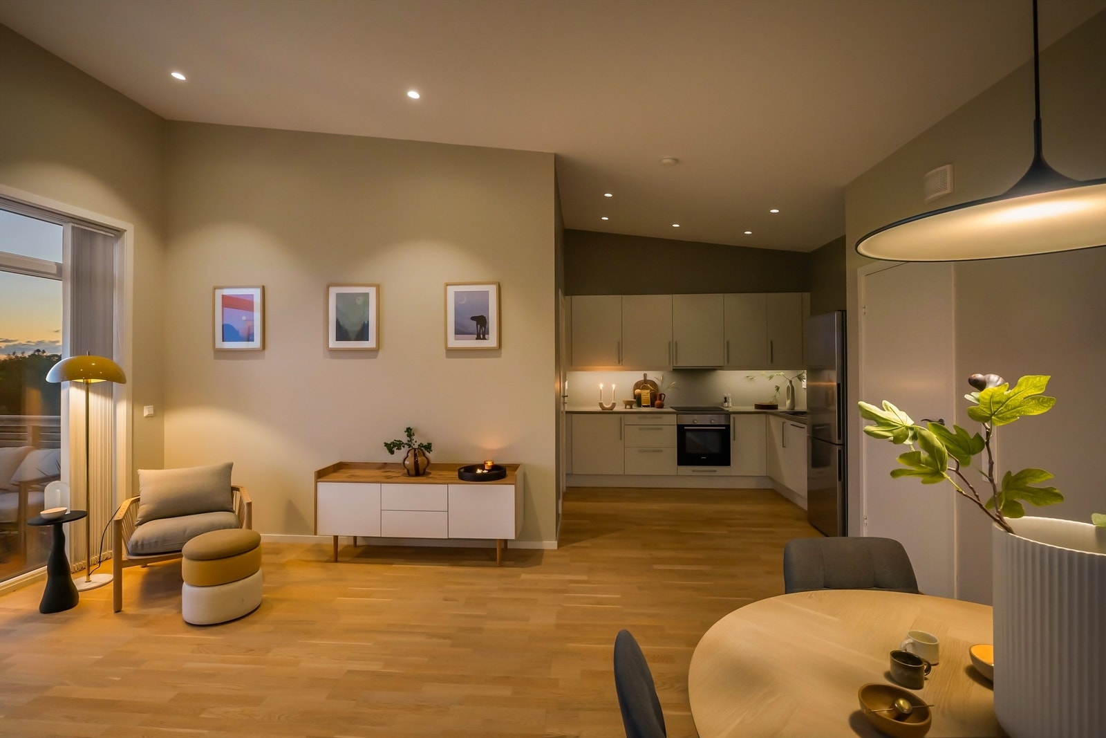 Høy trivselsfaktor og meget god atmosfære. Galleribilde