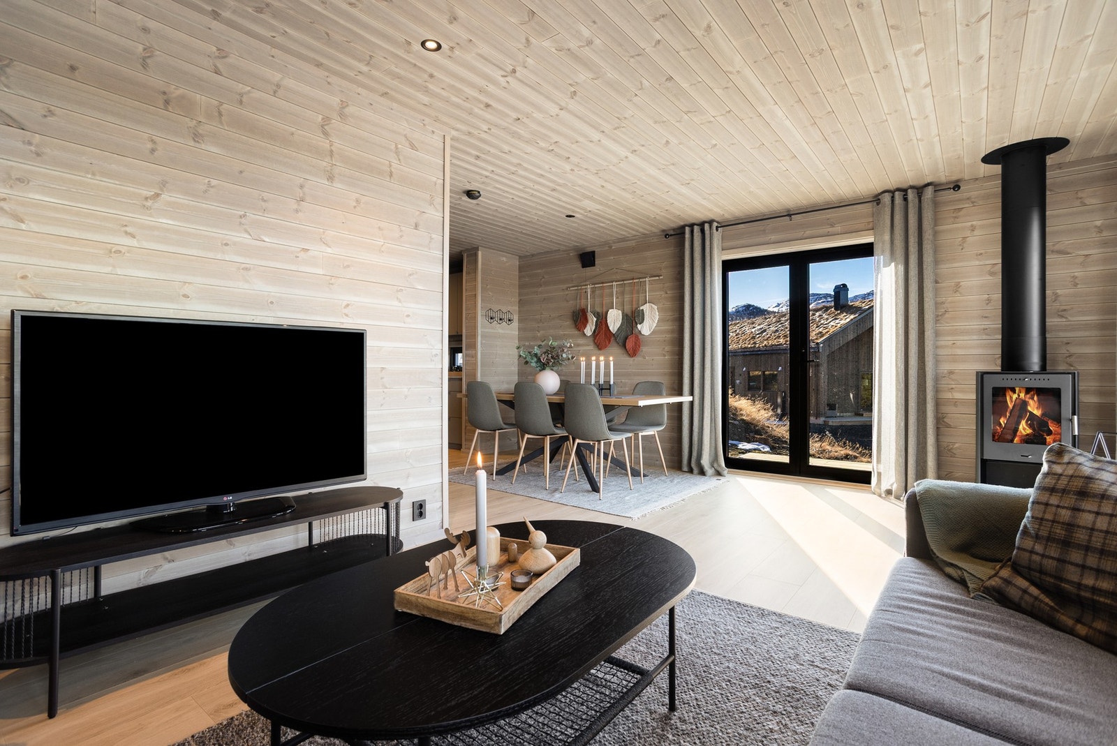 Lun og hyggelig stue Galleribilde