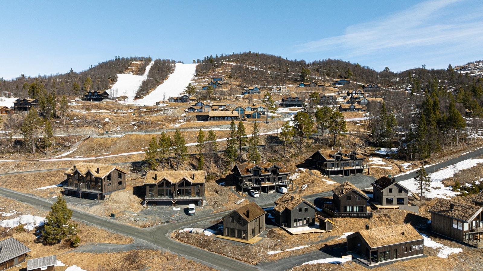 Enkel kjøreadkomst. Alpinbakkene ligger rett ved Galleribilde