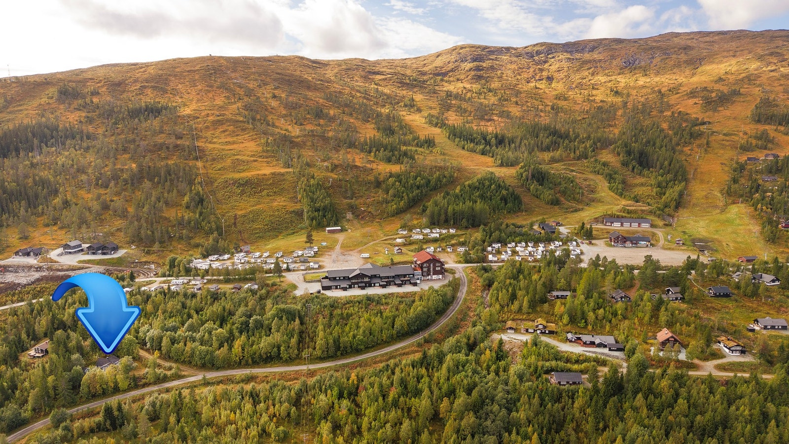 Beliggende i familievennlige omgivelser på Bjørgan/Grong - fylkets største alpinanlegg! Galleribilde