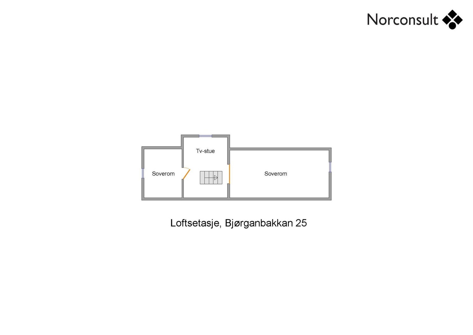 Planskisse - Loft Galleribilde