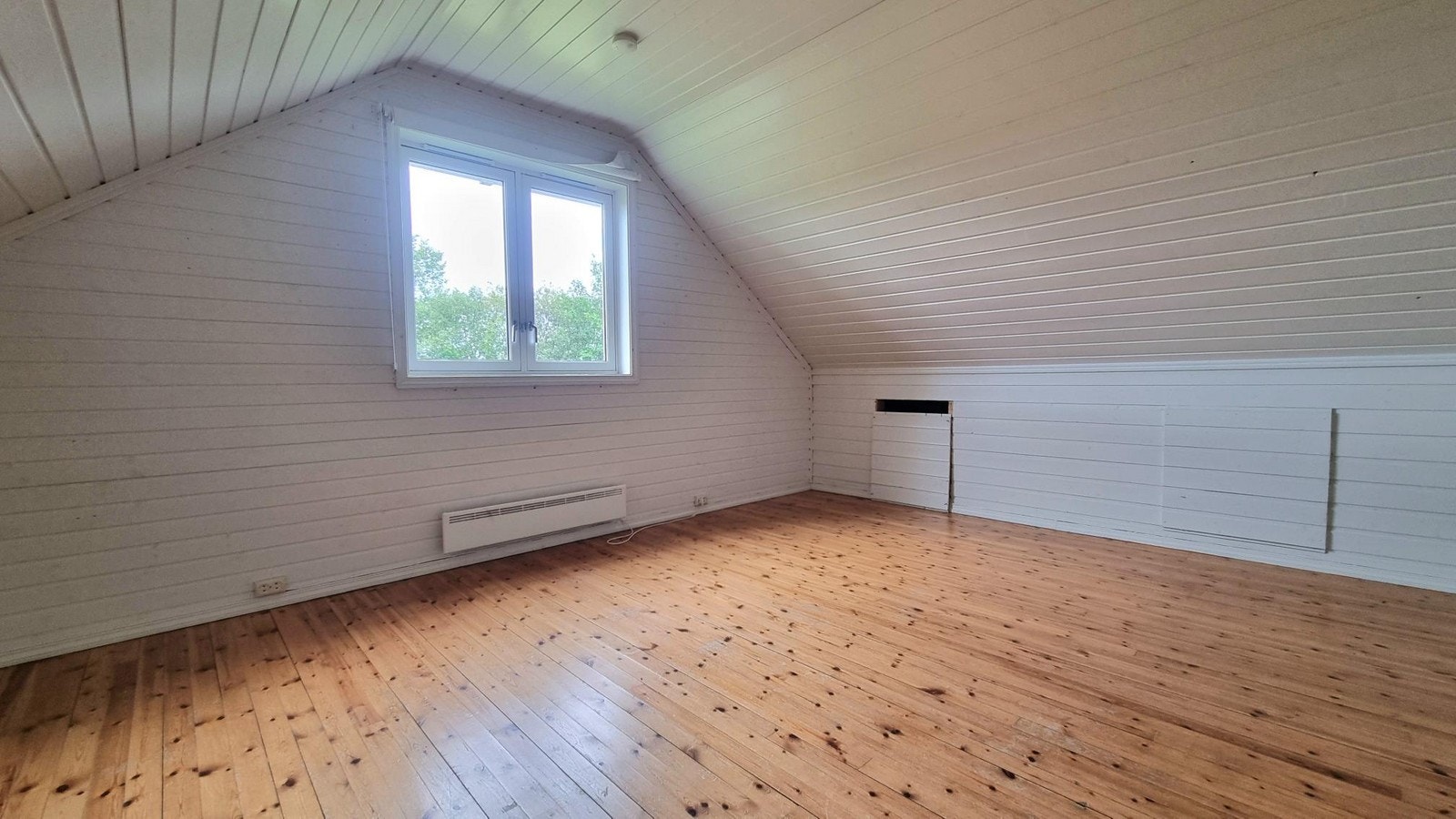 Soverommene har god plass til seng, pult og alskens garderober Galleribilde