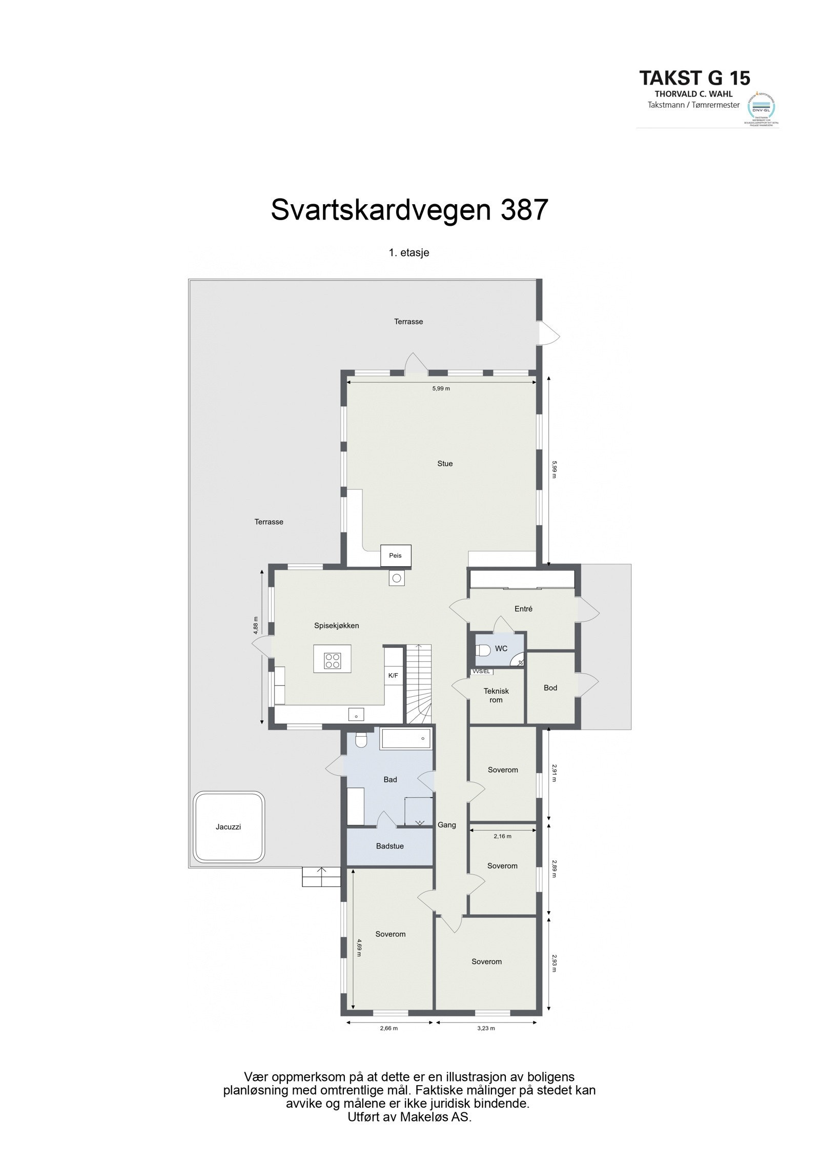 Plantegning hovedplan