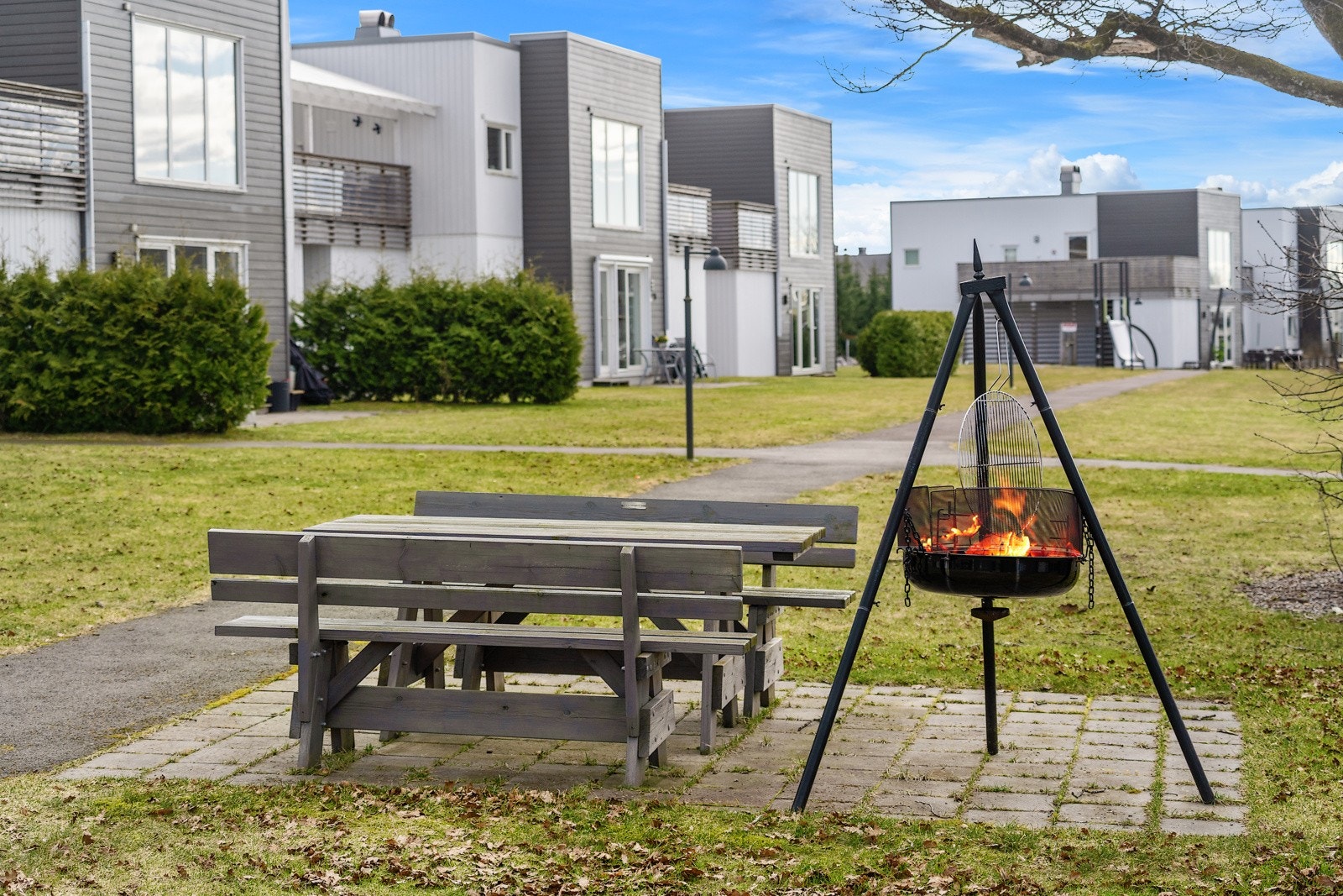 Områdebilde fra fellesarealet like ved Galleribilde