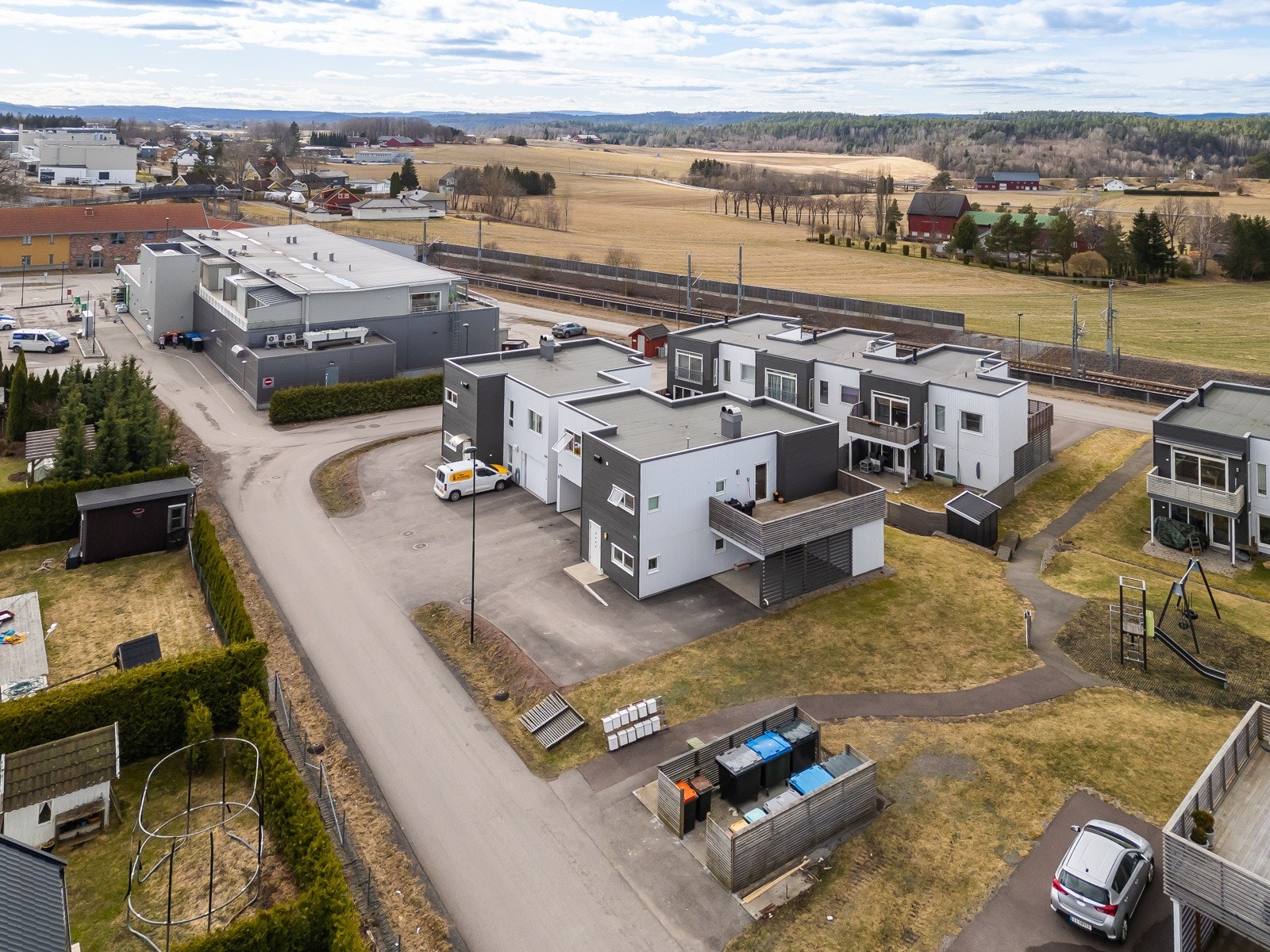 Leiligheten sett fra nordøst Galleribilde