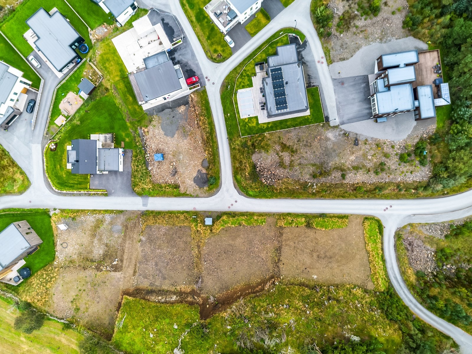 Dronefoto Galleribilde