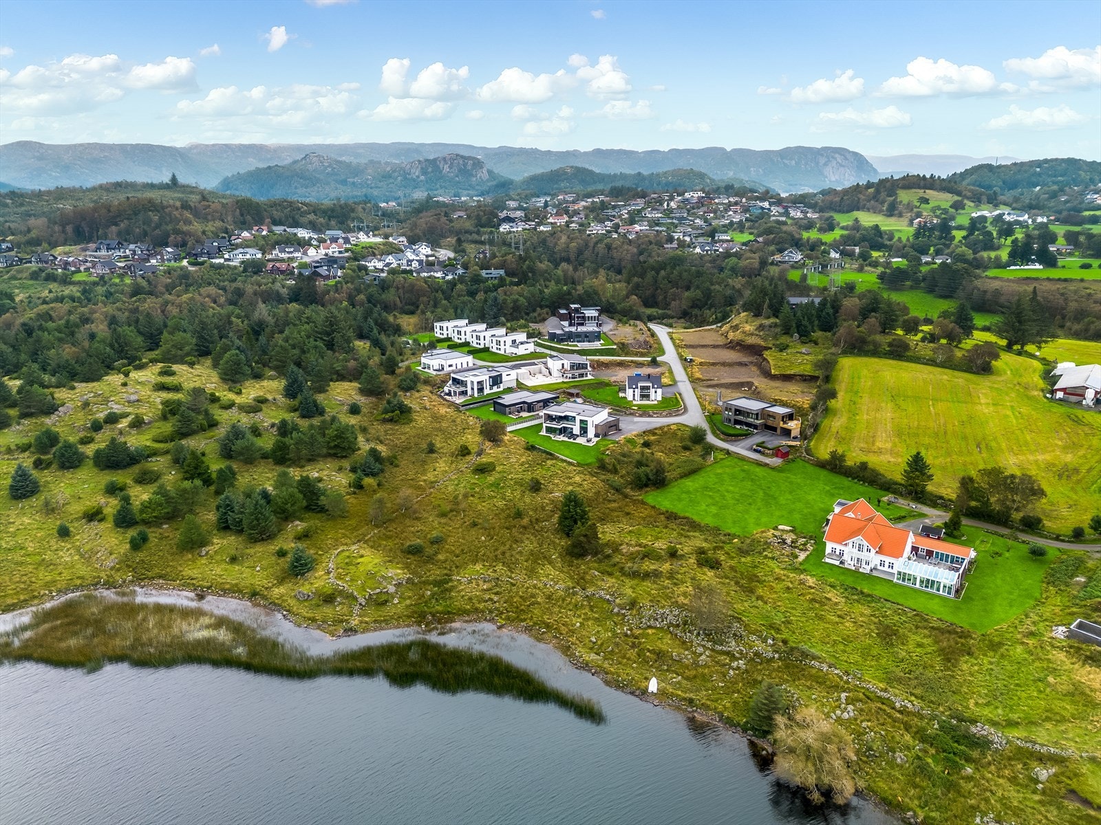 Dronefoto Galleribilde