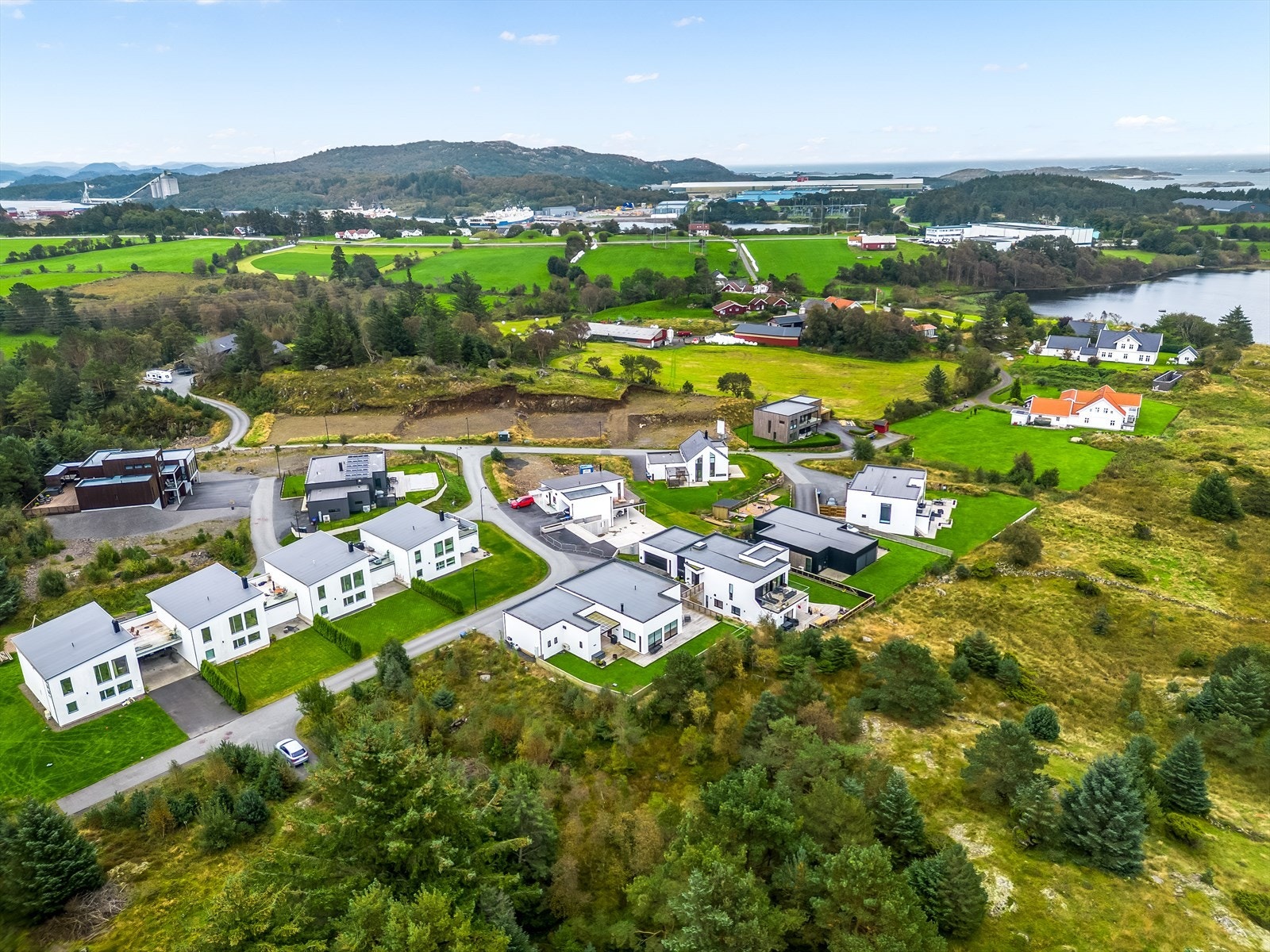 Dronefoto Galleribilde