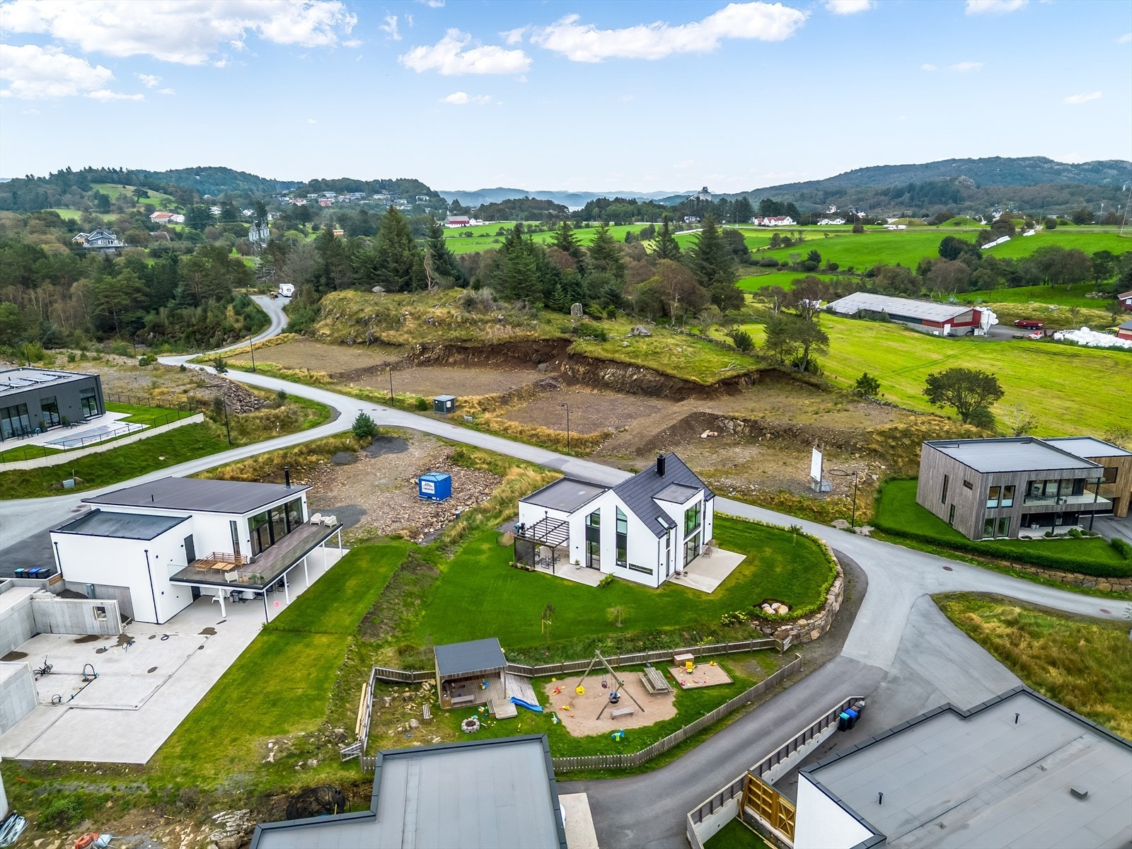 Dronefoto Galleribilde