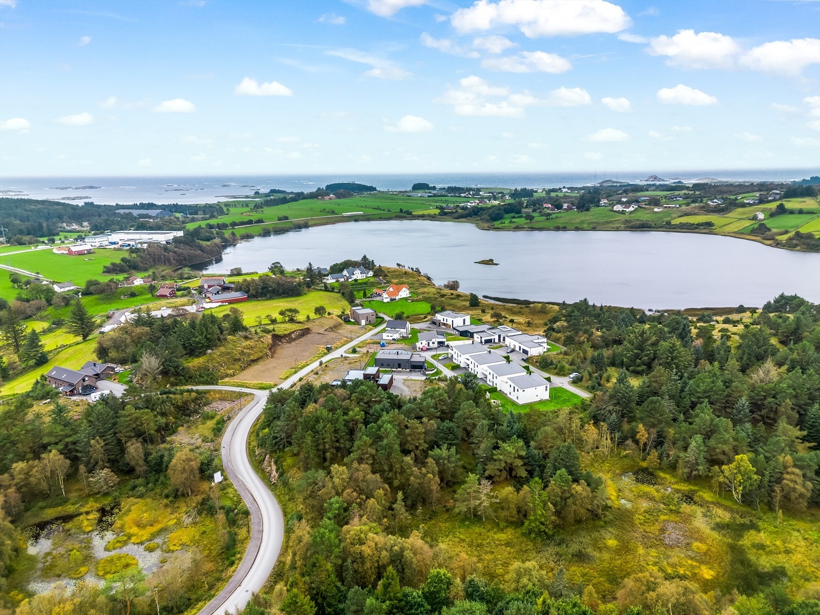 Dronefoto Galleribilde