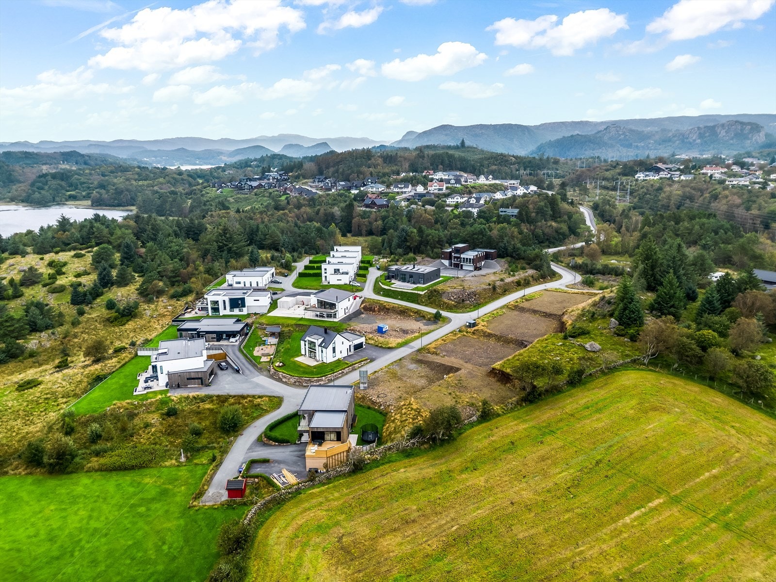 Dronefoto Galleribilde