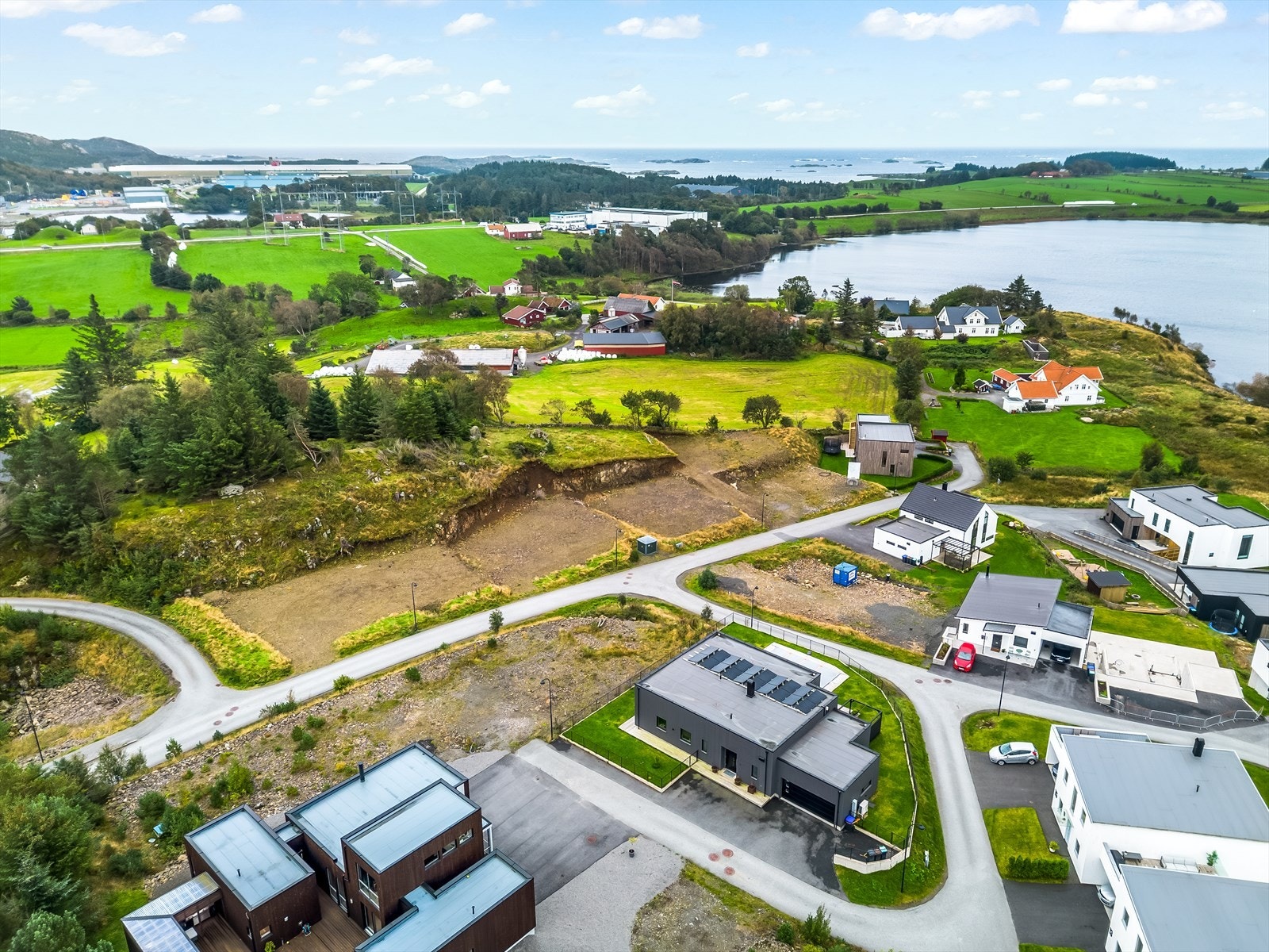 Dronefoto Galleribilde