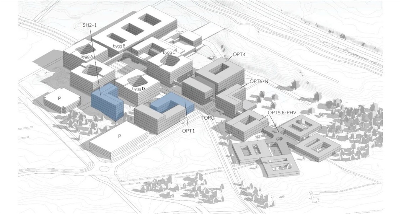 Nye Stavanger sykehus Galleribilde