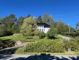 Fasade mot veien Galleribilde