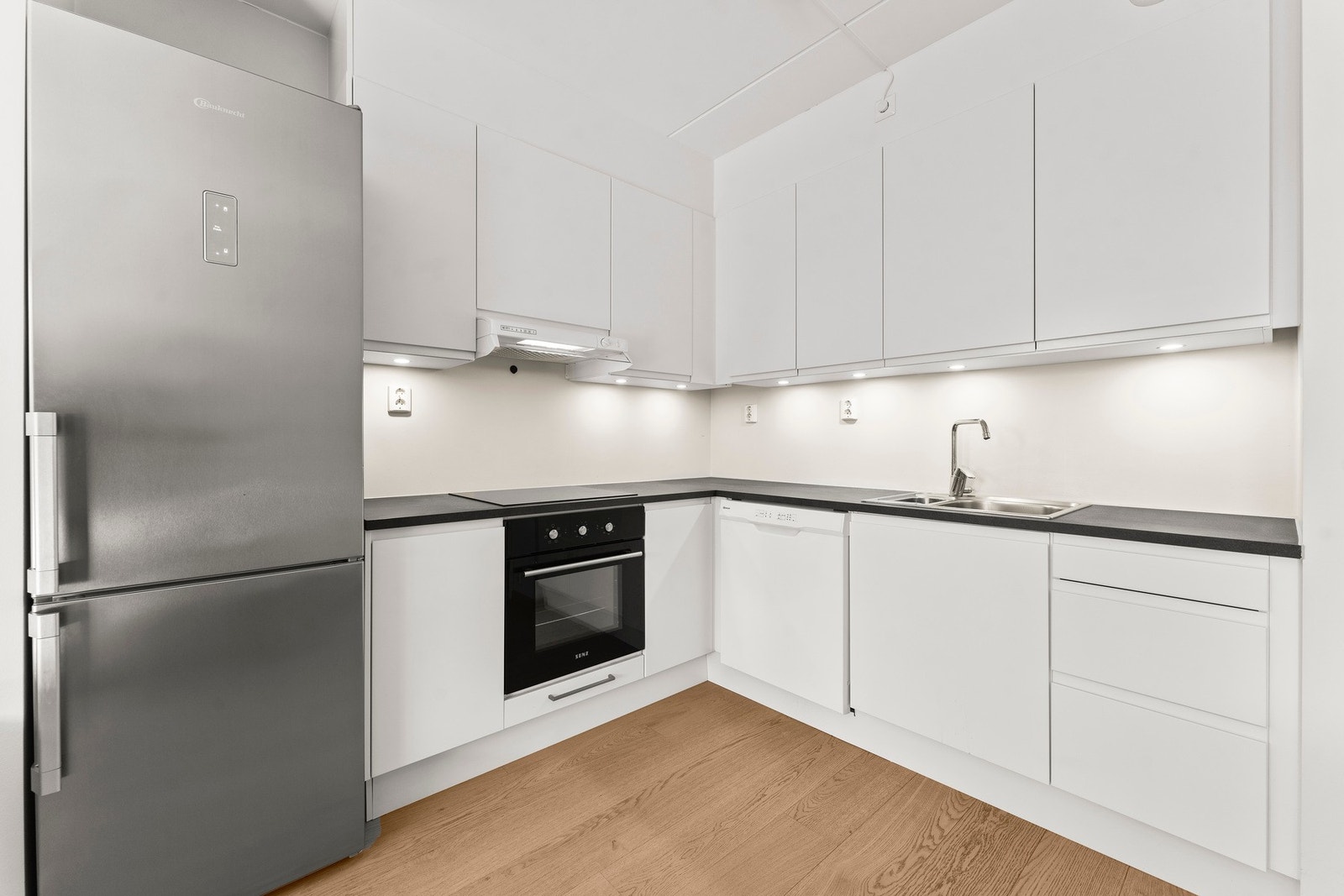 Leiligheten er enkel å sette sitt personlige preg på. Galleribilde