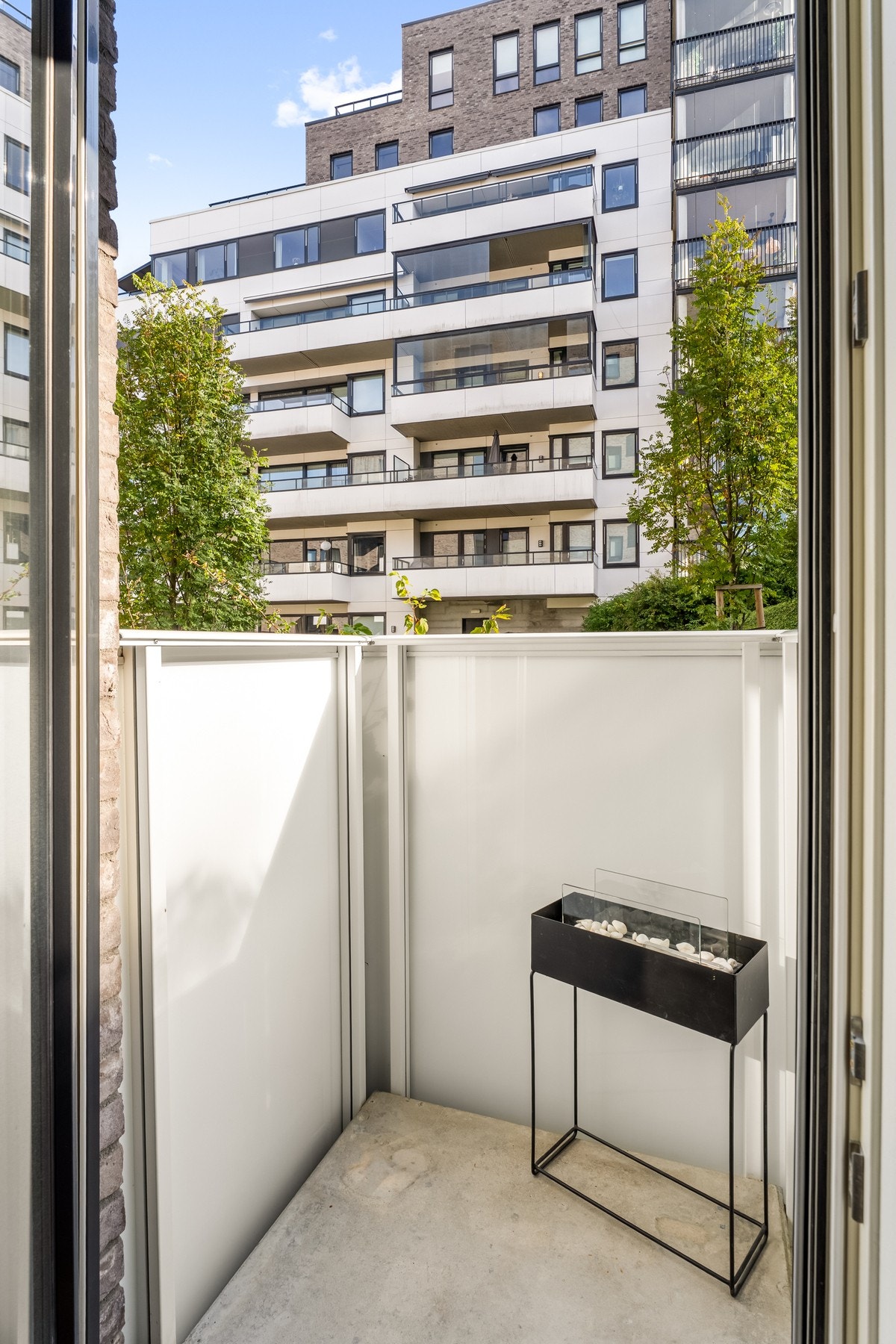 Luftebalkong på 1 kvm Galleribilde