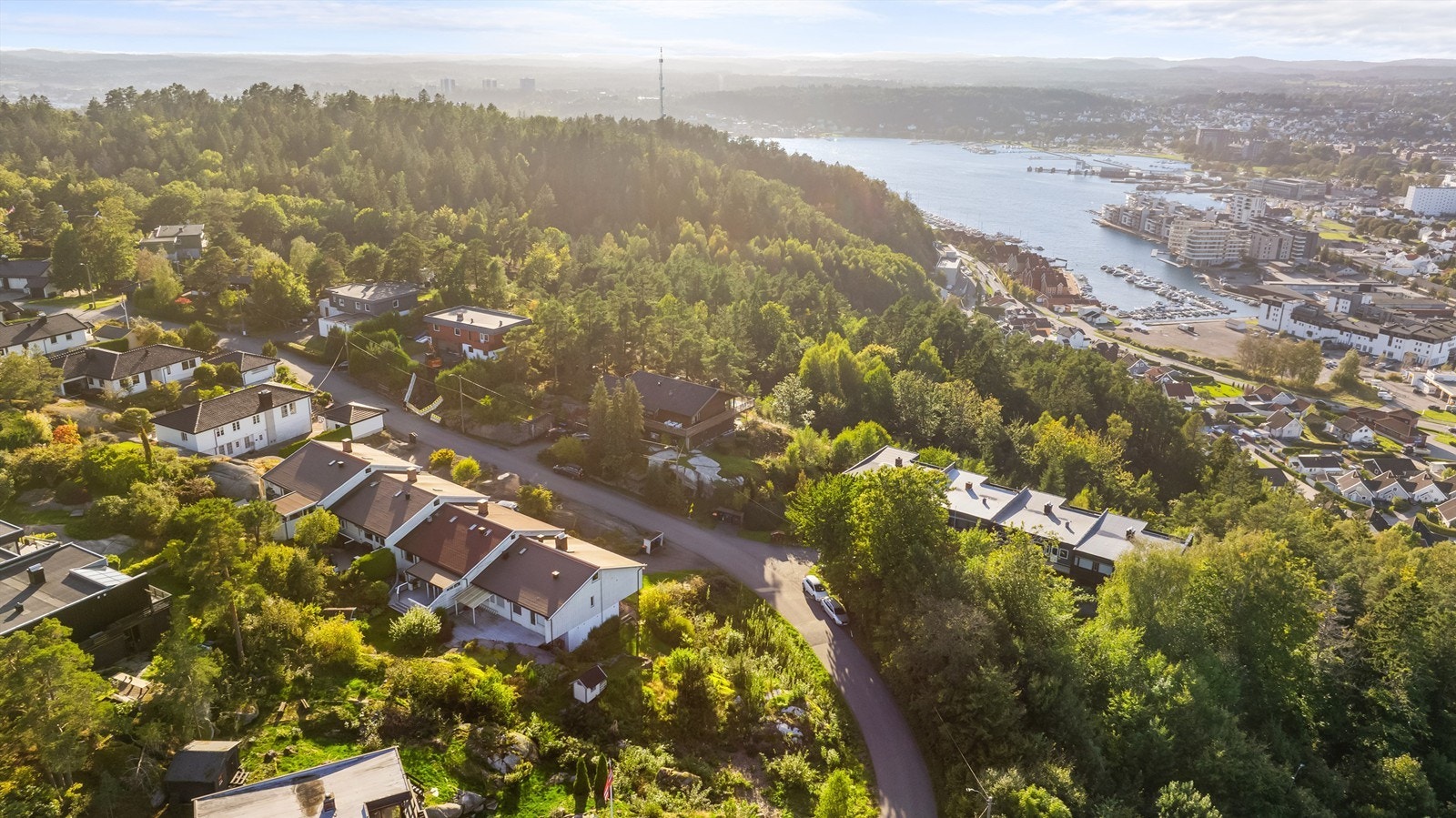 Dronefoto Galleribilde