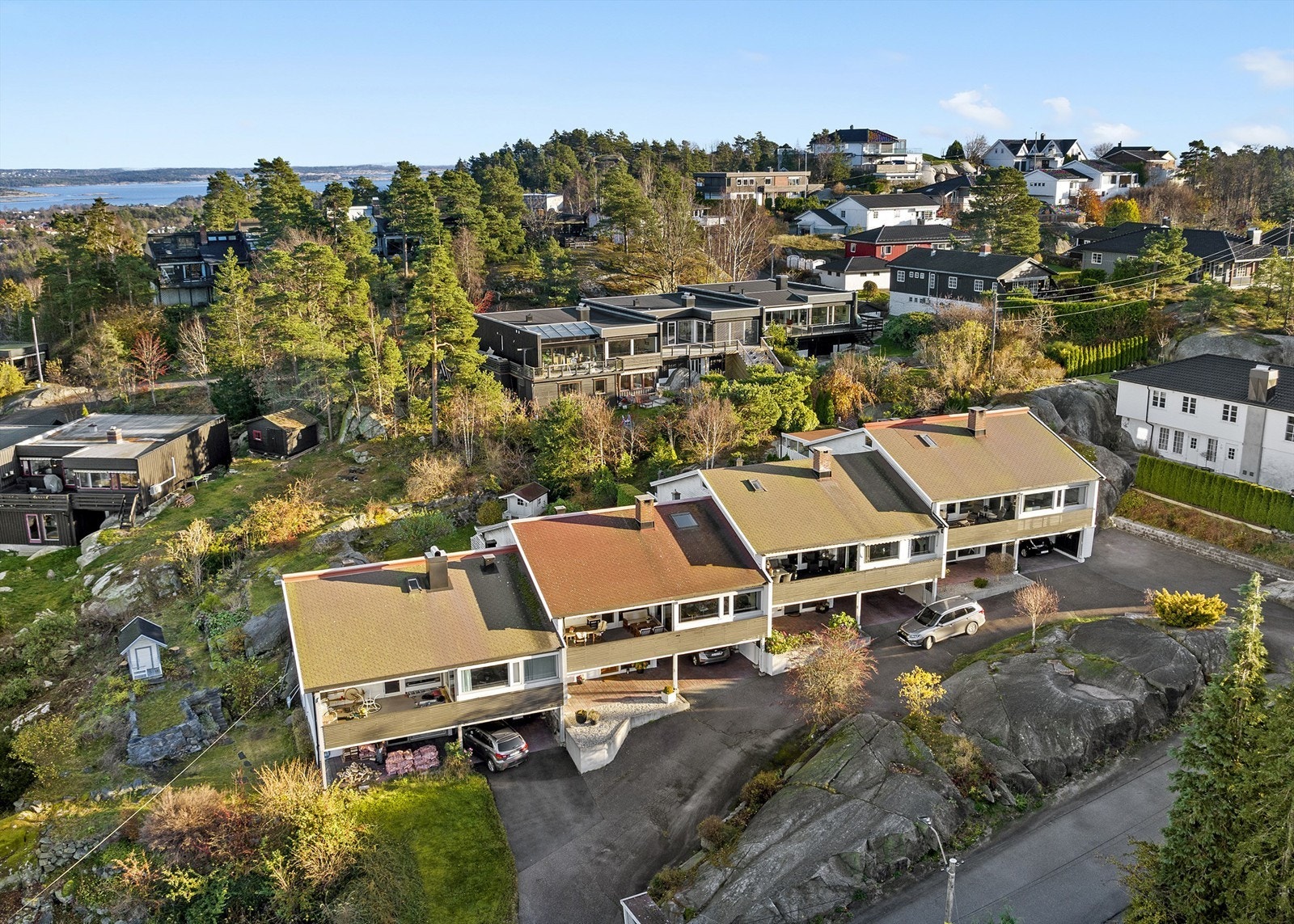 Dronefoto Galleribilde