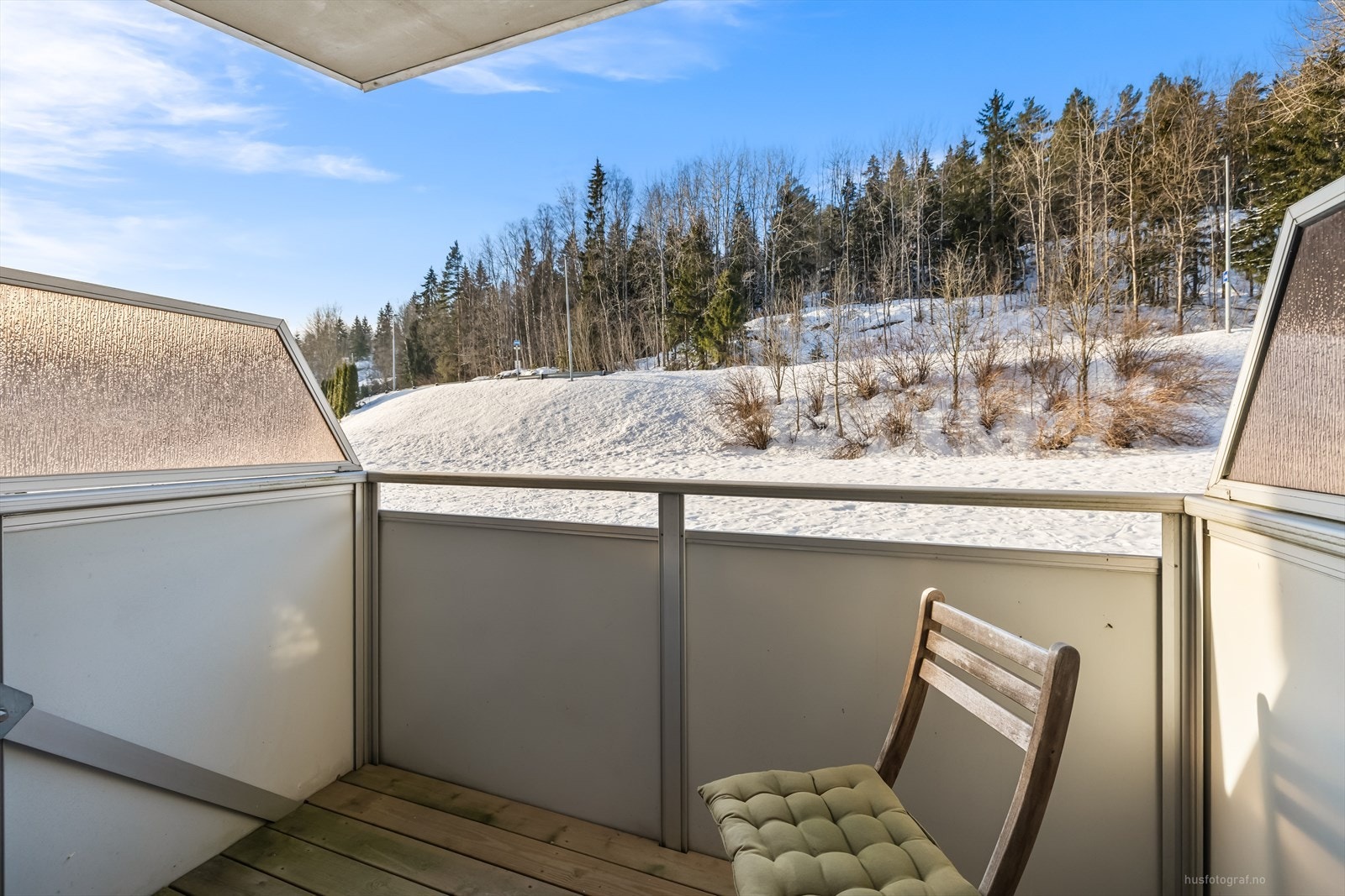 Utsyn fra balkongen. Galleribilde