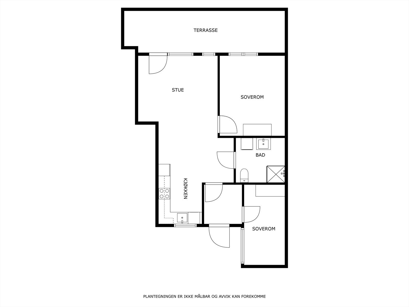 Plantegning Galleribilde